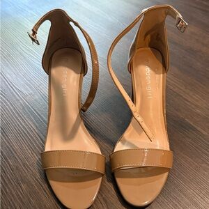 Madden Girl Brown Patent Heels